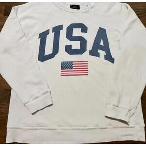 Free People Retro Brand Women's USA Sweatshirt Size Small